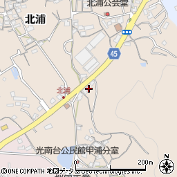 岡山県岡山市南区北浦694周辺の地図