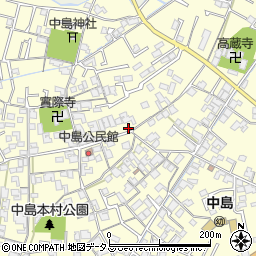 岡山県倉敷市中島379周辺の地図
