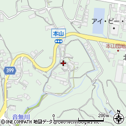 広島県府中市本山町898周辺の地図