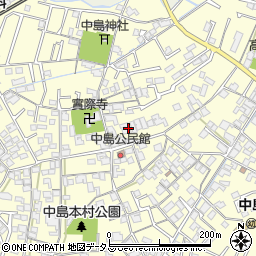 岡山県倉敷市中島402周辺の地図