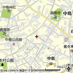 岡山県倉敷市中島328周辺の地図