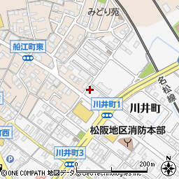 三重県松阪市川井町1028-4周辺の地図