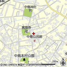 岡山県倉敷市中島400周辺の地図