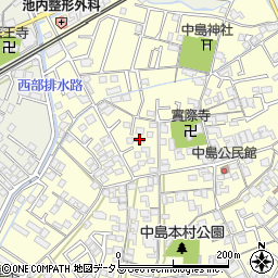 岡山県倉敷市中島509周辺の地図