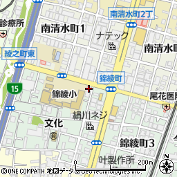 カーコンビニ倶楽部カーケアセンター堺周辺の地図