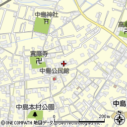 岡山県倉敷市中島382周辺の地図