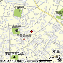 岡山県倉敷市中島380周辺の地図