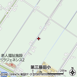岡山県岡山市南区藤田1747周辺の地図