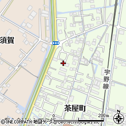 岡山県倉敷市茶屋町2129-4周辺の地図