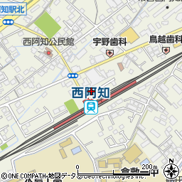 リパーク倉敷西阿知駅前駐車場周辺の地図