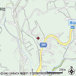 広島県府中市本山町853周辺の地図