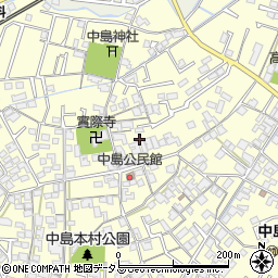 岡山県倉敷市中島404周辺の地図