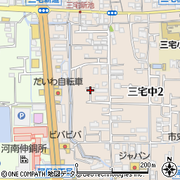 金太郎　松原店周辺の地図