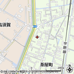 岡山県倉敷市茶屋町2129-1周辺の地図