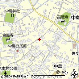 岡山県倉敷市中島325周辺の地図
