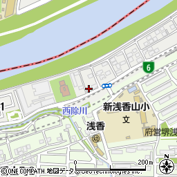 名鉄協商堺常磐町駐車場周辺の地図