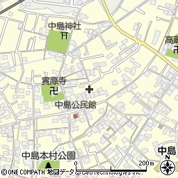 岡山県倉敷市中島381周辺の地図