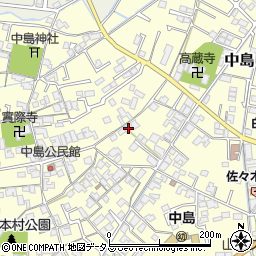 岡山県倉敷市中島320周辺の地図