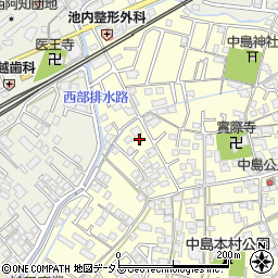 岡山県倉敷市中島488周辺の地図
