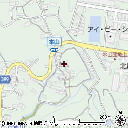 広島県府中市本山町1297周辺の地図