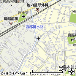 岡山県倉敷市中島482周辺の地図