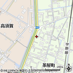 岡山県倉敷市茶屋町2129周辺の地図