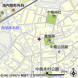 岡山県倉敷市中島512周辺の地図