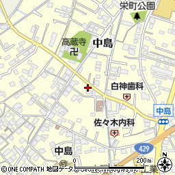 岡山県倉敷市中島200周辺の地図