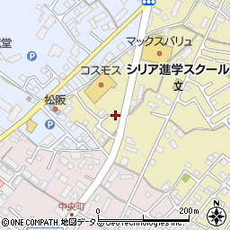 来来亭 松阪店周辺の地図