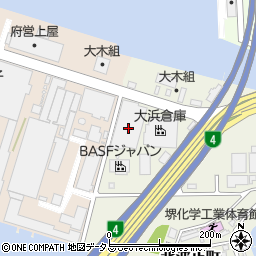丸高製作所堺工場周辺の地図
