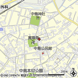 岡山県倉敷市中島410周辺の地図
