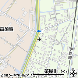 岡山県倉敷市茶屋町2130-14周辺の地図