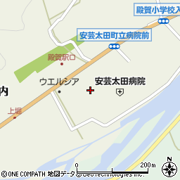 広島県山県郡安芸太田町下殿河内223周辺の地図