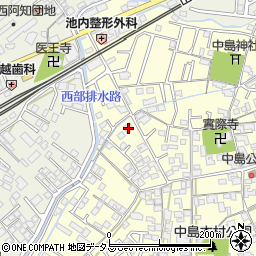岡山県倉敷市中島487周辺の地図