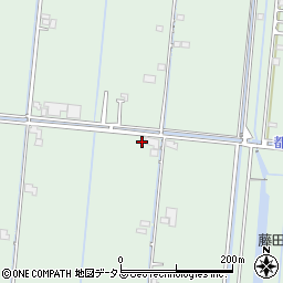 岡山県岡山市南区藤田393周辺の地図