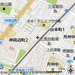 淡田クリニック周辺の地図