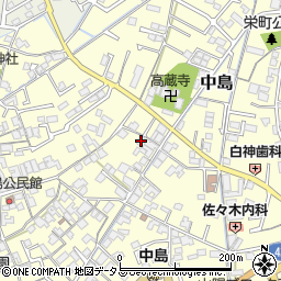 岡山県倉敷市中島317周辺の地図