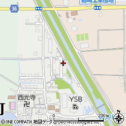 梅戸南公園周辺の地図