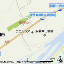 広島県山県郡安芸太田町下殿河内222周辺の地図