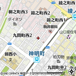 恵美須薬品周辺の地図