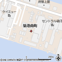 大阪府堺市堺区築港南町7周辺の地図