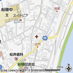 岡山県倉敷市船穂町船穂2928周辺の地図