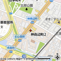 ネッツトヨタ南海　堺北店周辺の地図