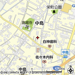 岡山県倉敷市中島201周辺の地図
