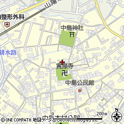 岡山県倉敷市中島419周辺の地図