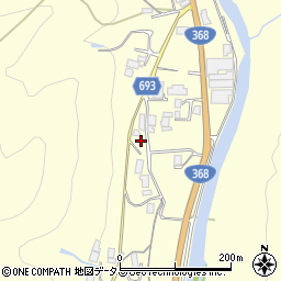 三重県名張市長瀬1350周辺の地図