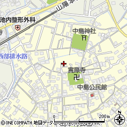 岡山県倉敷市中島451周辺の地図