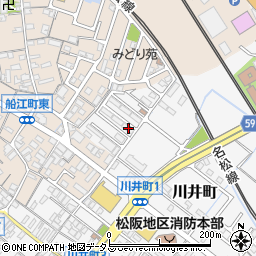 三重県松阪市川井町1057周辺の地図