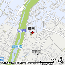 松阪市立　鎌田幼稚園周辺の地図