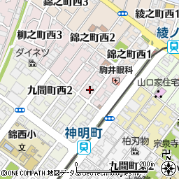 井村珠算学校周辺の地図